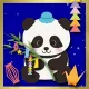 清水爽へ熊猫のプレゼント